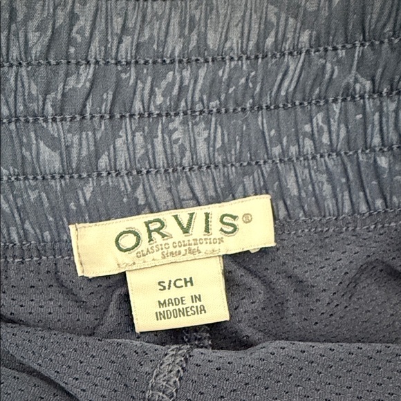 Orvis Navy Patterned Mini Skirt - Picture 2 of 7